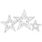 LED Color Changing Stars Outdoor Christmas Décor Set